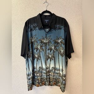 Croft & Barrow Men's Size XXL‎ Button Down Hawaiian Island Collection
